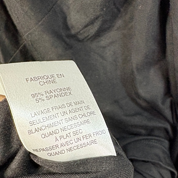 🎲 Wyeth  Elegant Black Knot Front knit Dress - Picture 4 of 5